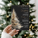 Recherche de noir et or noël invitations Pour tous