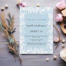 Recherche de gel invitations Flocons de neige