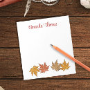 Recherche de érable blocsnotes Feuilles d'automne
