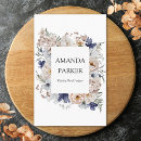 Recherche de floral standard cartes visite Monogramme