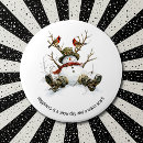 Recherche de de bonhomme neige badges Écharpe rouge