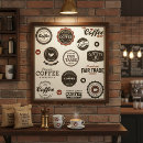 Recherche de étiquettes posters Café