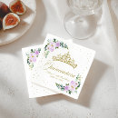 Recherche de fleur lilas serviettes Calligraphie