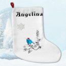 Recherche de oiseau bleu chaussette de noël Vacances