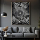 Recherche de illusion impressions sur toile Noir et blanc