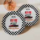 Recherche de rouge et noir assiettes en papier Pour enfants