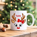 Recherche de renne de noël tasses Illustration