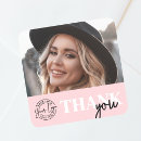 Recherche de logo carré autocollants Pour elle