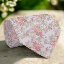 Recherche de motif floral vintage cravates Fleur