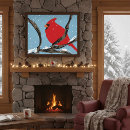 Recherche de cardinal rouge art Nature