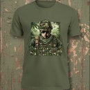 Recherche de armée tshirts Vert