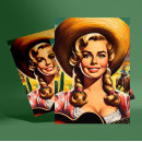 Recherche de musique country cartes postales Cowgirl
