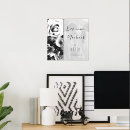 Recherche de floral noir et blanc posters Pour eux