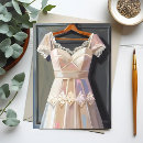 Recherche de robe nuptiale cartes postales Aquarelle