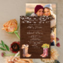 Recherche de occidentales rustiques invitations Mariés