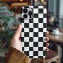 Recherche de motif noir et blanc iphone coques Damier
