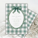Recherche de gingham invitations Vintage