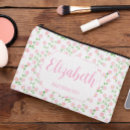 Recherche de bridesmaid cosmétiques pochettes Rose
