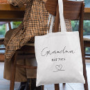 Recherche de création sacs Grand-mère