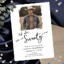 Recherche de typographie joyeux invitations Noir et blanc