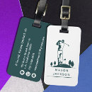 Recherche de golf bagages étiquettes Masculin