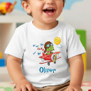 Recherche de pilote bébé tshirts Dessin animé