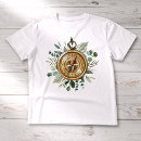 Recherche de feuillage vert enfant tshirts Aquarelle