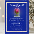 Recherche de bête invitations Rose rouge