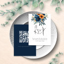 Recherche de orange et bleu mariages Code qr