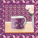 Recherche de modèle floral tasses Fleur