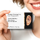 Recherche de audition cartes visite Audiologiste