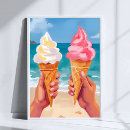 Recherche de gelato posters Été
