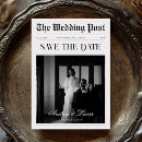 Recherche de journaux invitations Noir et blanc