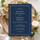 Recherche de marine invitations Bleu et blanc