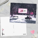 Recherche de scène de soirée cartes postales Aquarelle