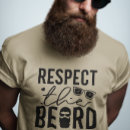 Recherche de barbe drôle tshirts Noir