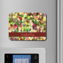 Recherche de feuille rouge magnets Abstrait