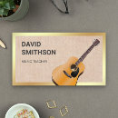 Recherche de guitare classique cartes visite Musicien