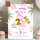 Recherche de dinosaure rose invitations Pour enfants