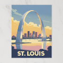 Recherche de st louis missouri cartes postales Arche de passerelle