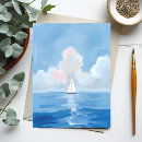 Recherche de voile bleu cartes postales Océan