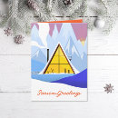 Recherche de vacances de ski vœux cartes Cabine