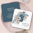 Recherche de indigo cartes visite Élégant