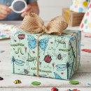 Recherche de insecte coloré papier cadeau Pour enfants