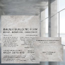 Recherche de surface cartes visite Customer