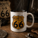 Recherche de route 66 tasses Panneau routier