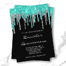 Recherche de cyan invitations Argent