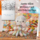 Recherche de géantes anniversaire cartes Pour enfants