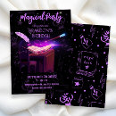 Recherche de sortilège invitations Sorcière