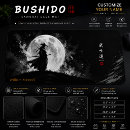 Recherche de guerrier japonais tapis souris Bushido